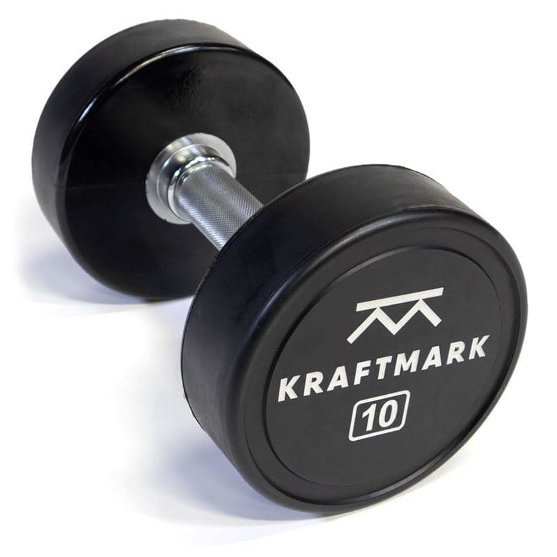 Kraftmark Round Dumbbells PU -käsipaino, 5 kg