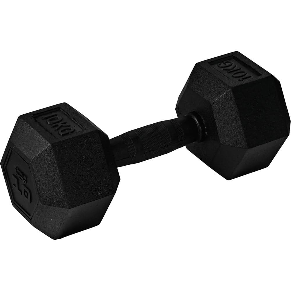 Master Fitness Nero Hex -käsipaino, 10 kg