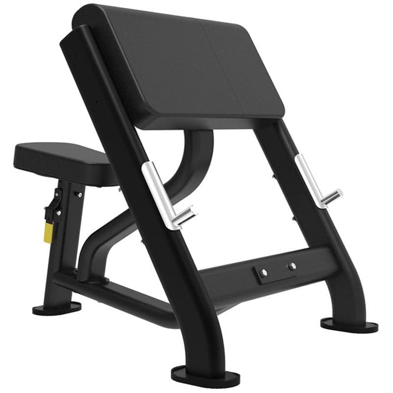 Impulse Seated Preacher Curl Black, Hauiskääntöpenkki