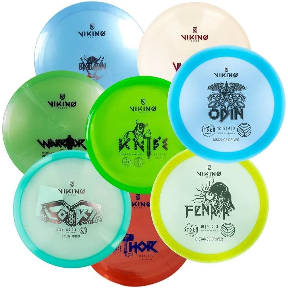 Viking Discs Turnaussetti, 8-levyinen setti