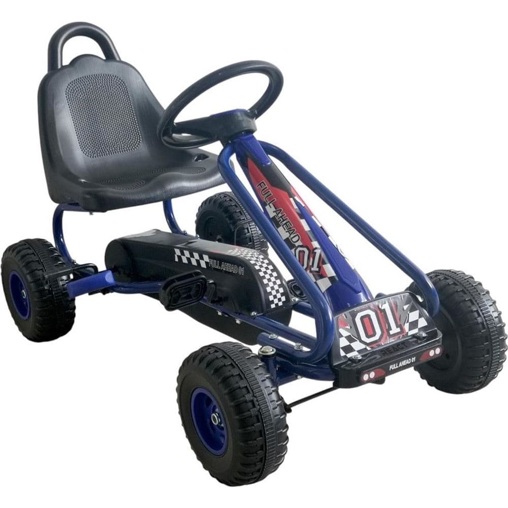 React Polkuauto Rally Blue