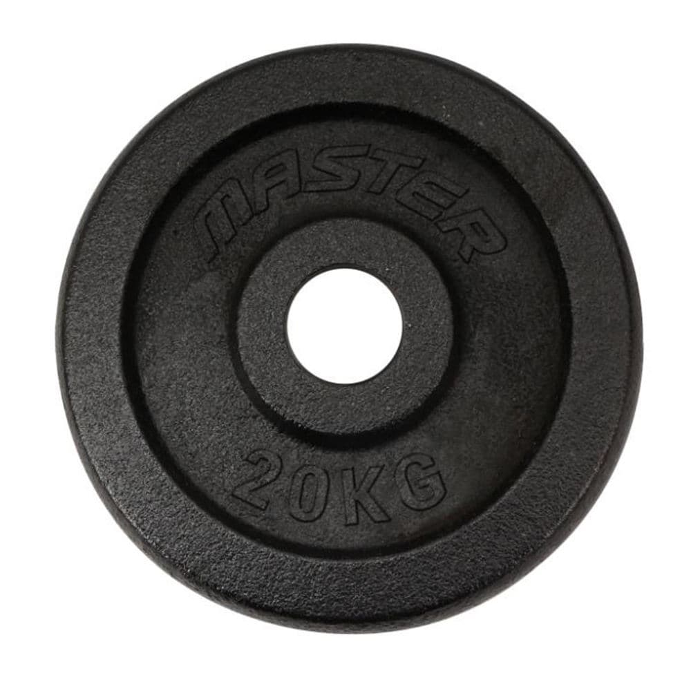 Master Fitness Koulupaino 30 mm, Levypainot Rauta