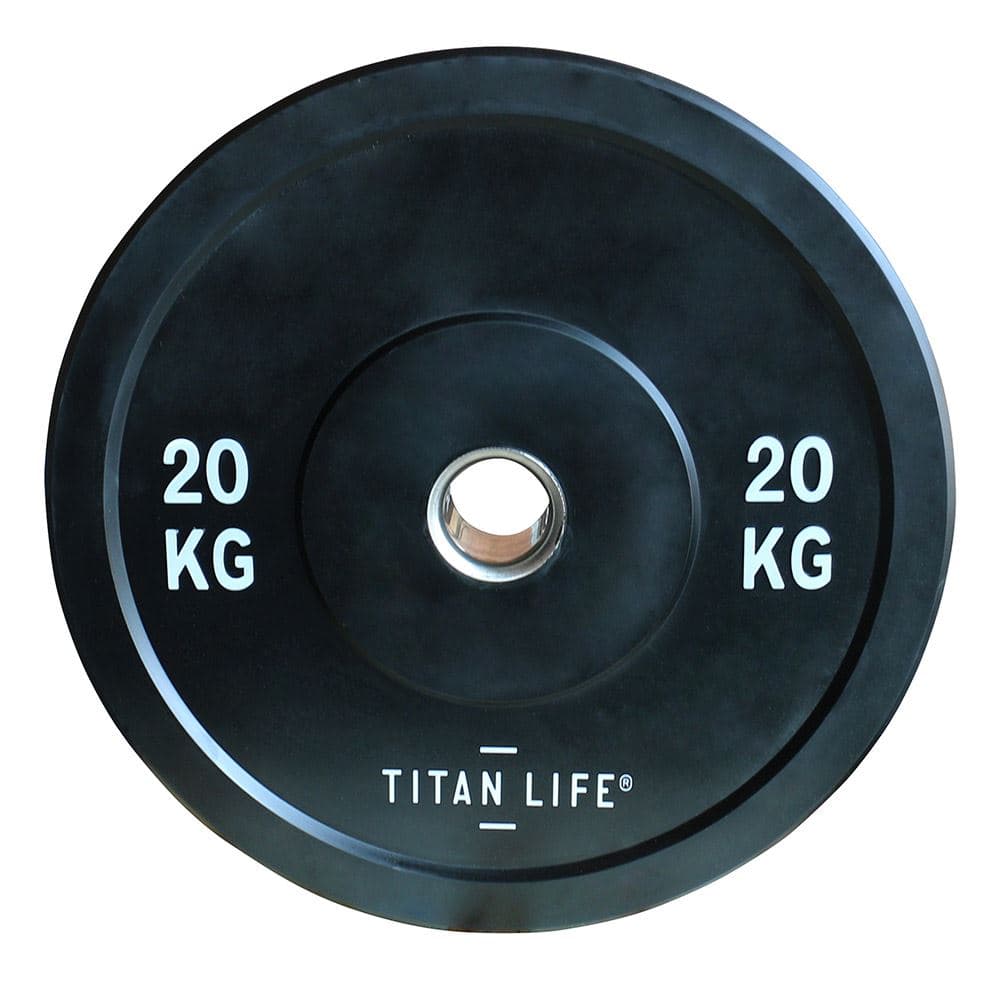 Titan Life PRO Rubber Bumper Plate, Levypainot Bumper