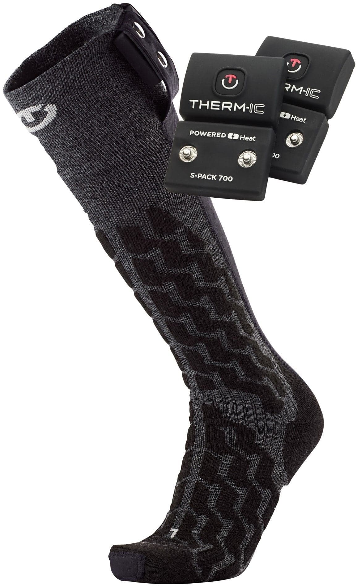 Thermic Therm-ic Powersock Set Heat Fusion +S-Pack 700 akkukäyttöiset lämpösukat