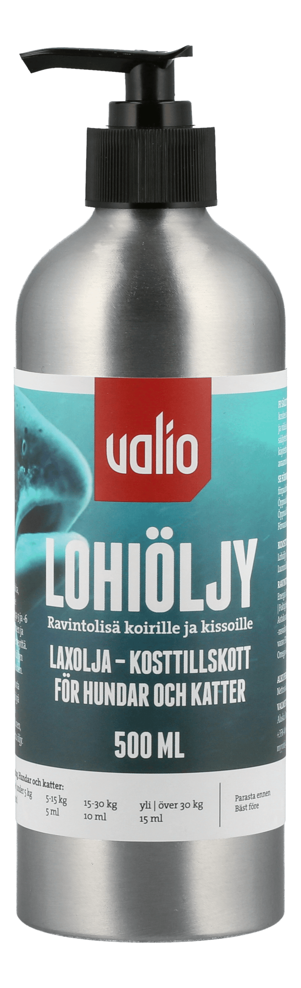 Valio -lohiöljy 500 ml