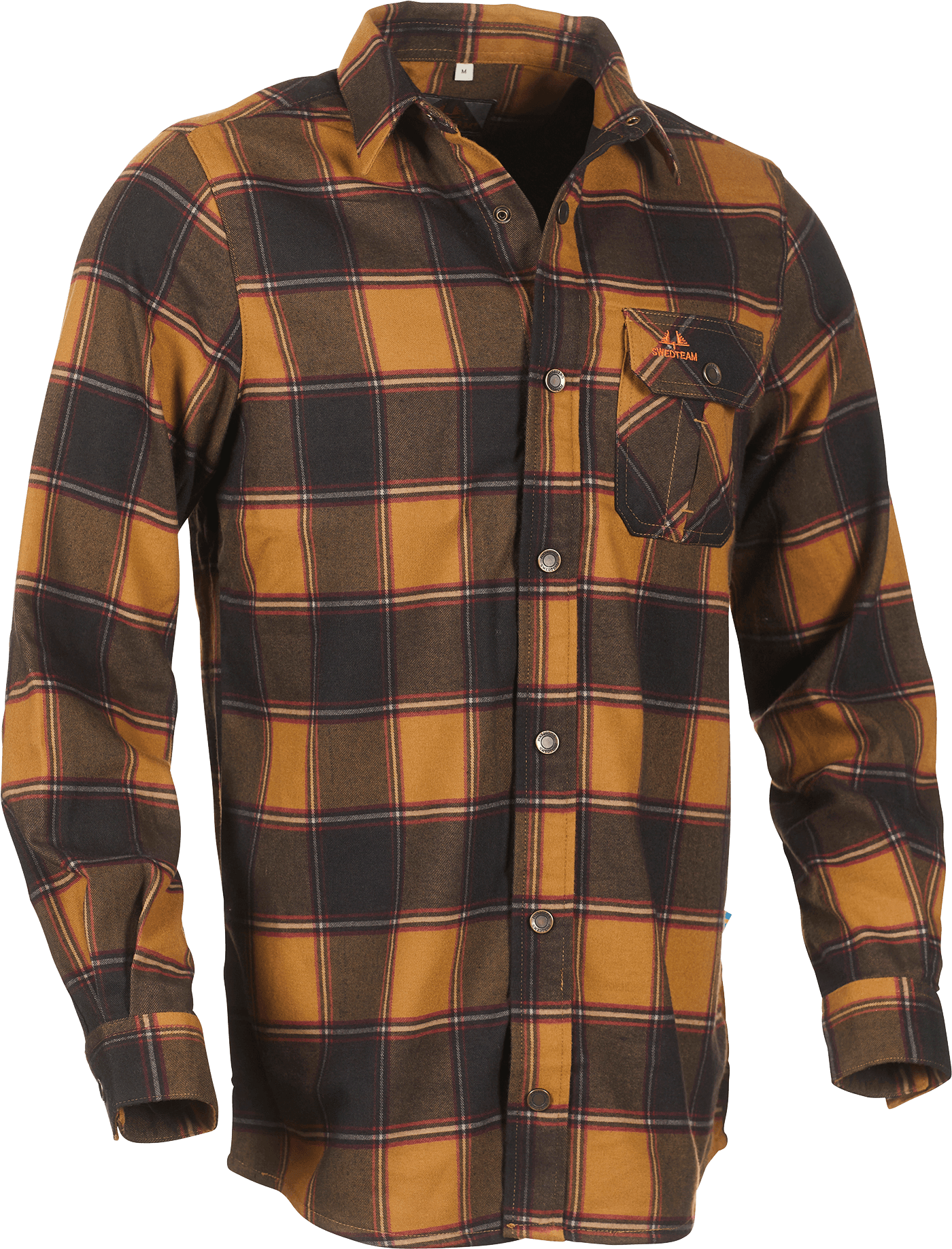 Swedteam Crest Shirt vuorillinen paita, Dark Sand