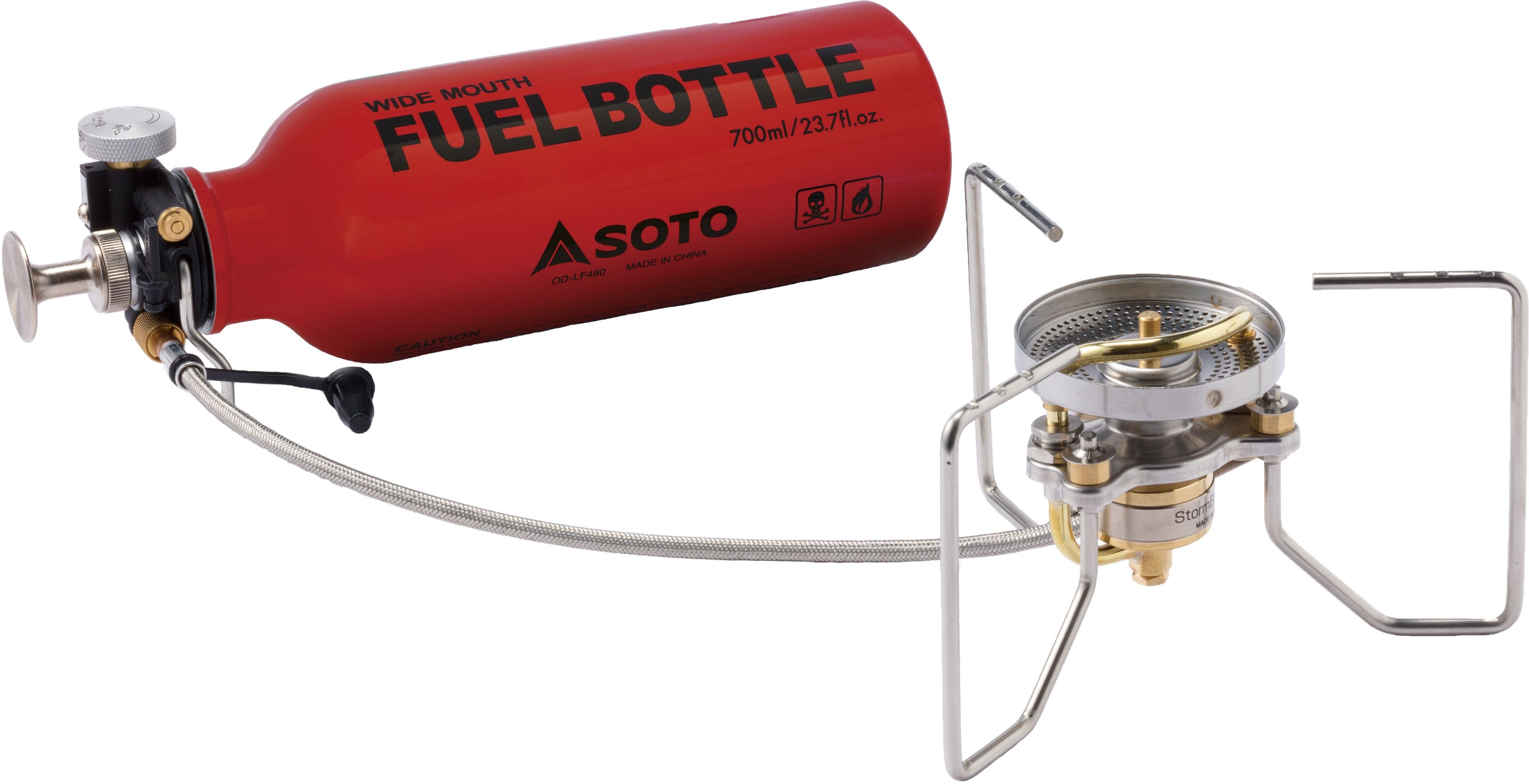 Soto Stormbreaker Combo Red Bottle keitin
