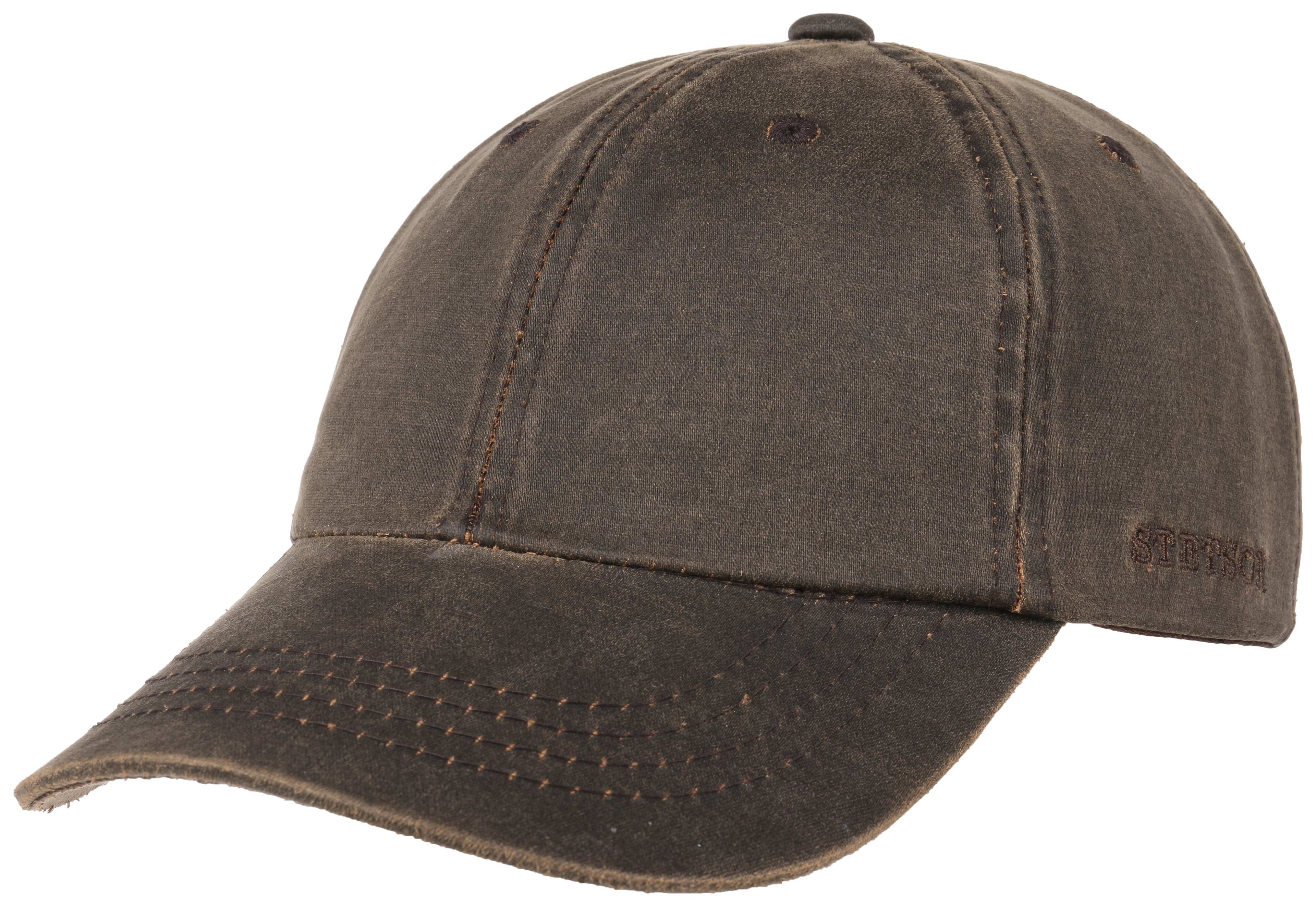Stetson Baseball Cap lippalakki, CO/PES Ruskea