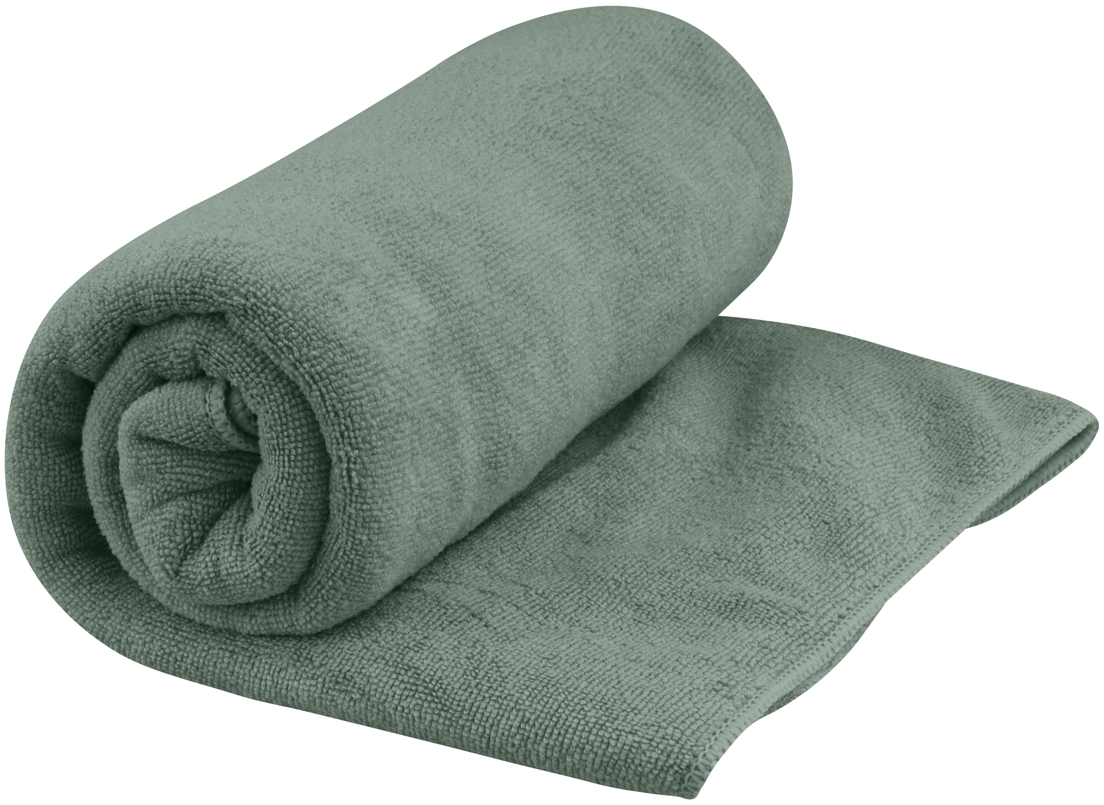 Sea to Summit Towel Tektowel Large froteepyyhe, 120 x 60 cm, harmaavihreä