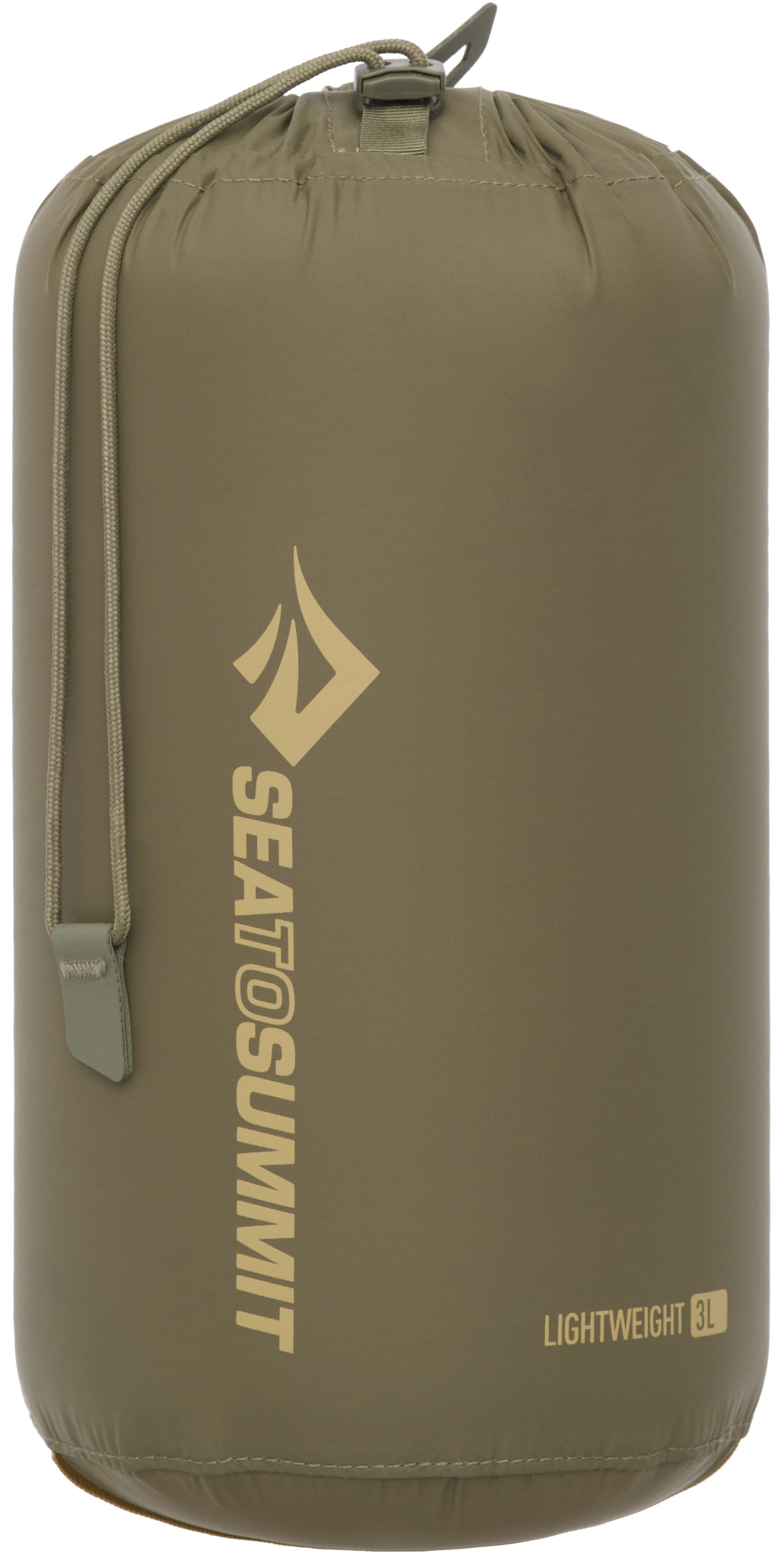 Sea to Summit Eco Lightweight Stuffsack pakkauspussi, oliivinvihreä, 3L