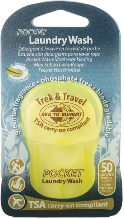 Sea to Summit Soap Pocket Laundry Wash 50 Saippualehteä