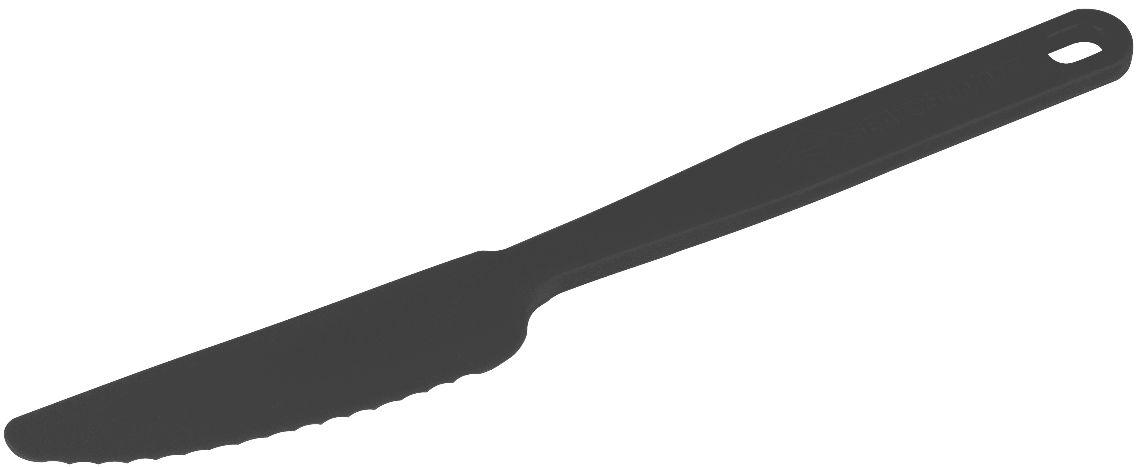 Sea to Summit Camp Cutlery Polypropylen Knife Hiilenharmaa