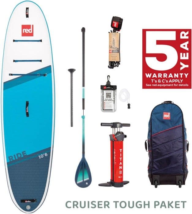 Red Paddle Co Allround 10.6 x 32 Ride MSL -lautasetti kevyelle melojalle