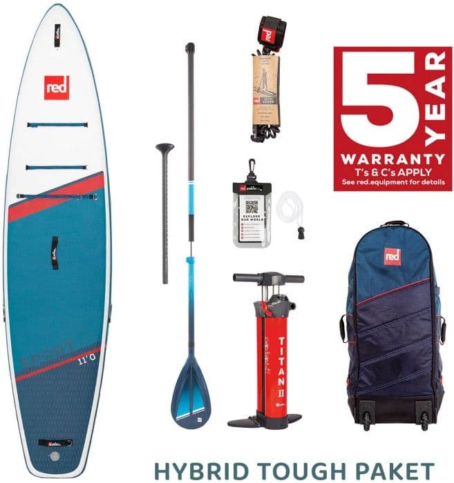 Red Paddle Co Touringpaket 11.0 x 30 Sport MSL för mindre paddlare