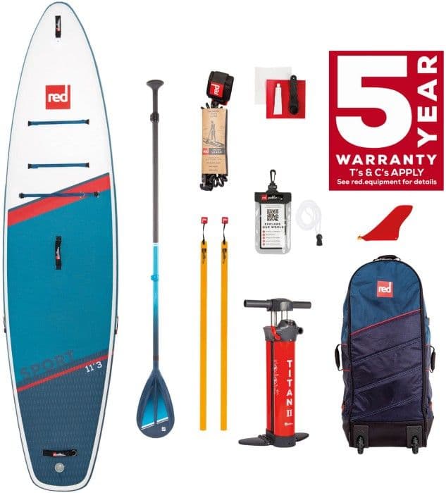 Red Paddle Co Touringpaket 11.3 x 32 Sport MSL för större paddlare