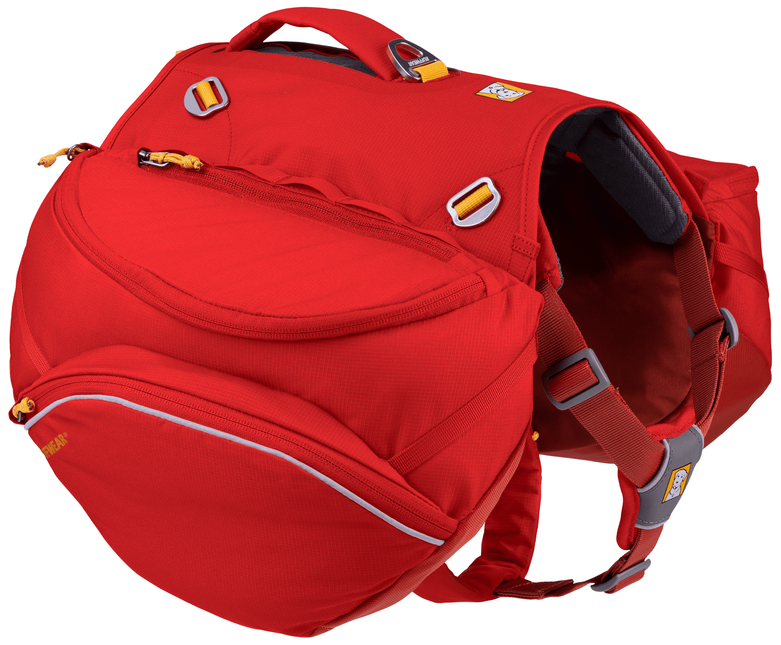 RuffWear Palisades Pack koiran reppu, punainen