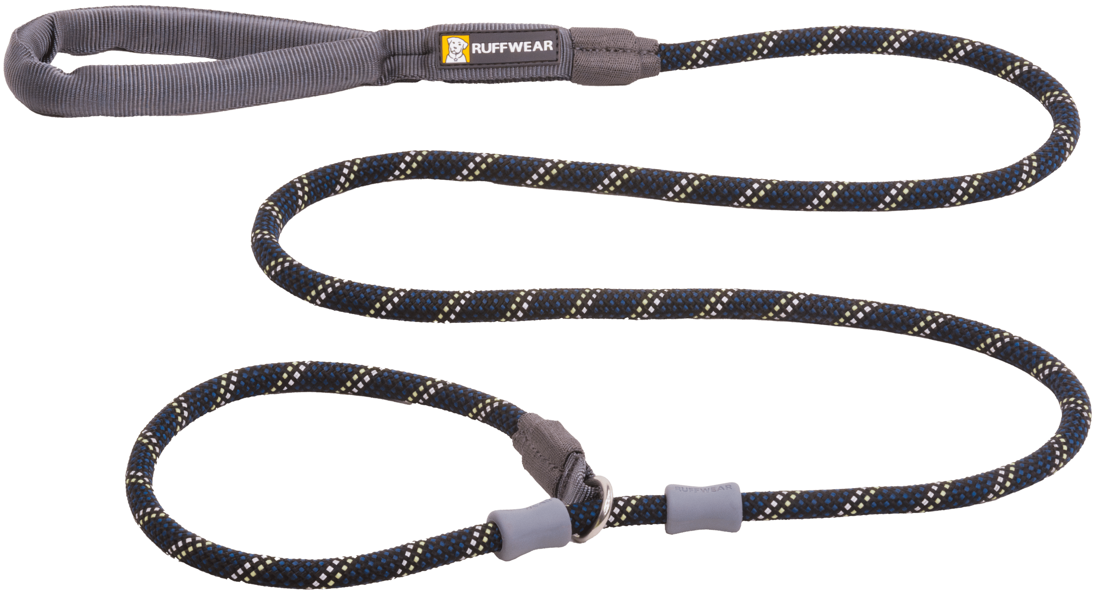 RuffWear Just-a-Cinch Leash koiran talutushihna, Musta (Obsidian Black)