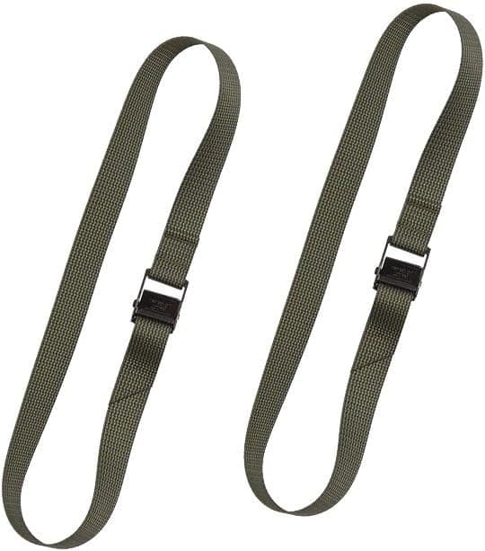 Savotta Pack straps Cam buckle 80 cm pakkaushihnat 2 kpl, vihreä