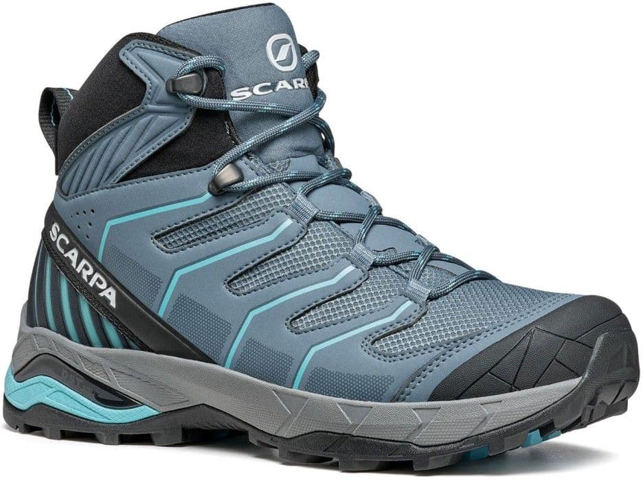 Scarpa Maverick Mid GTX naisten vaelluskengät, Storm Gray/Aqua