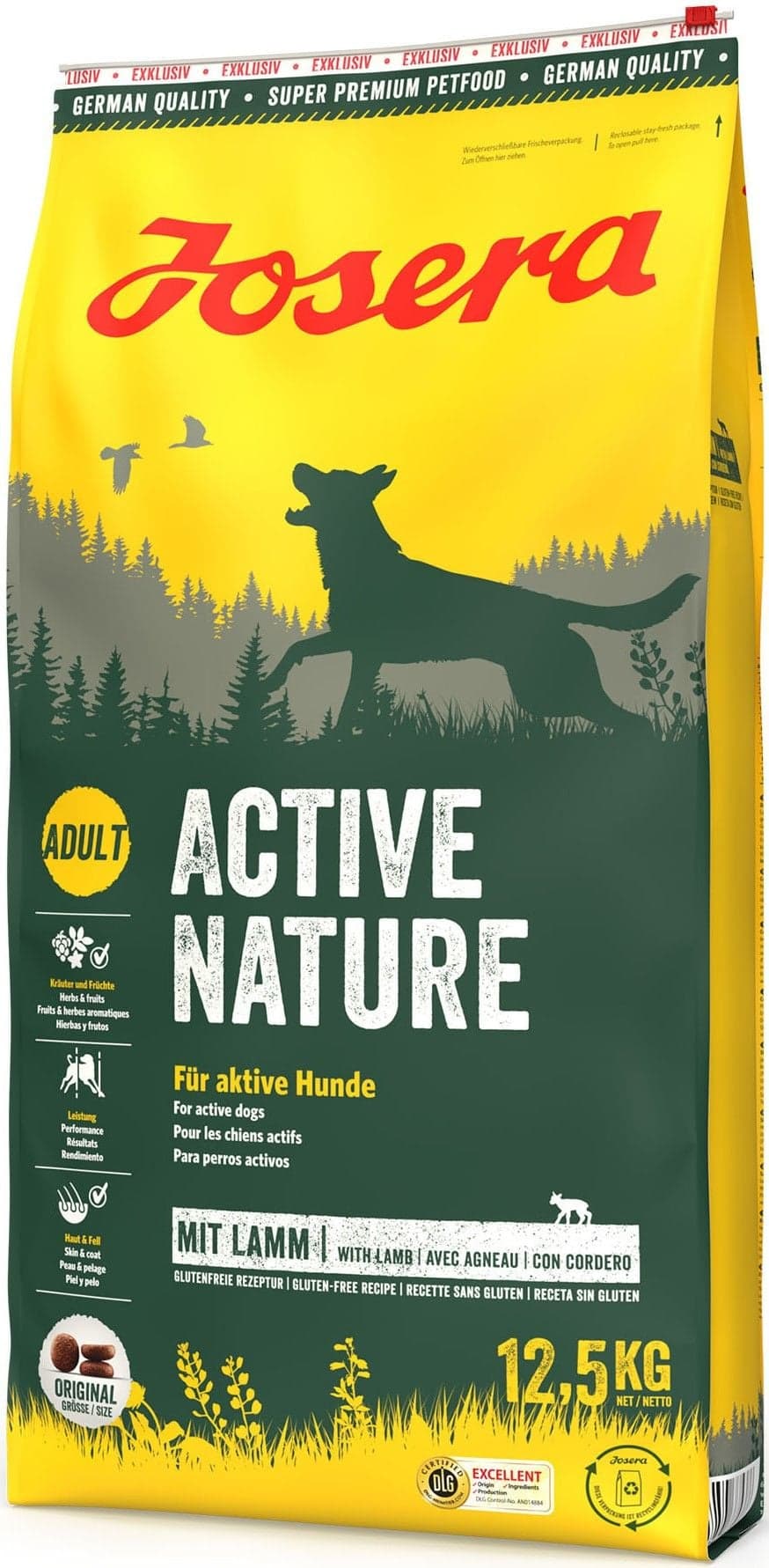 Josera Active Nature 12,5 kg koiranruoka