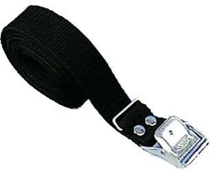 JO Sport Hiker pakkaushihna, 100 cm musta