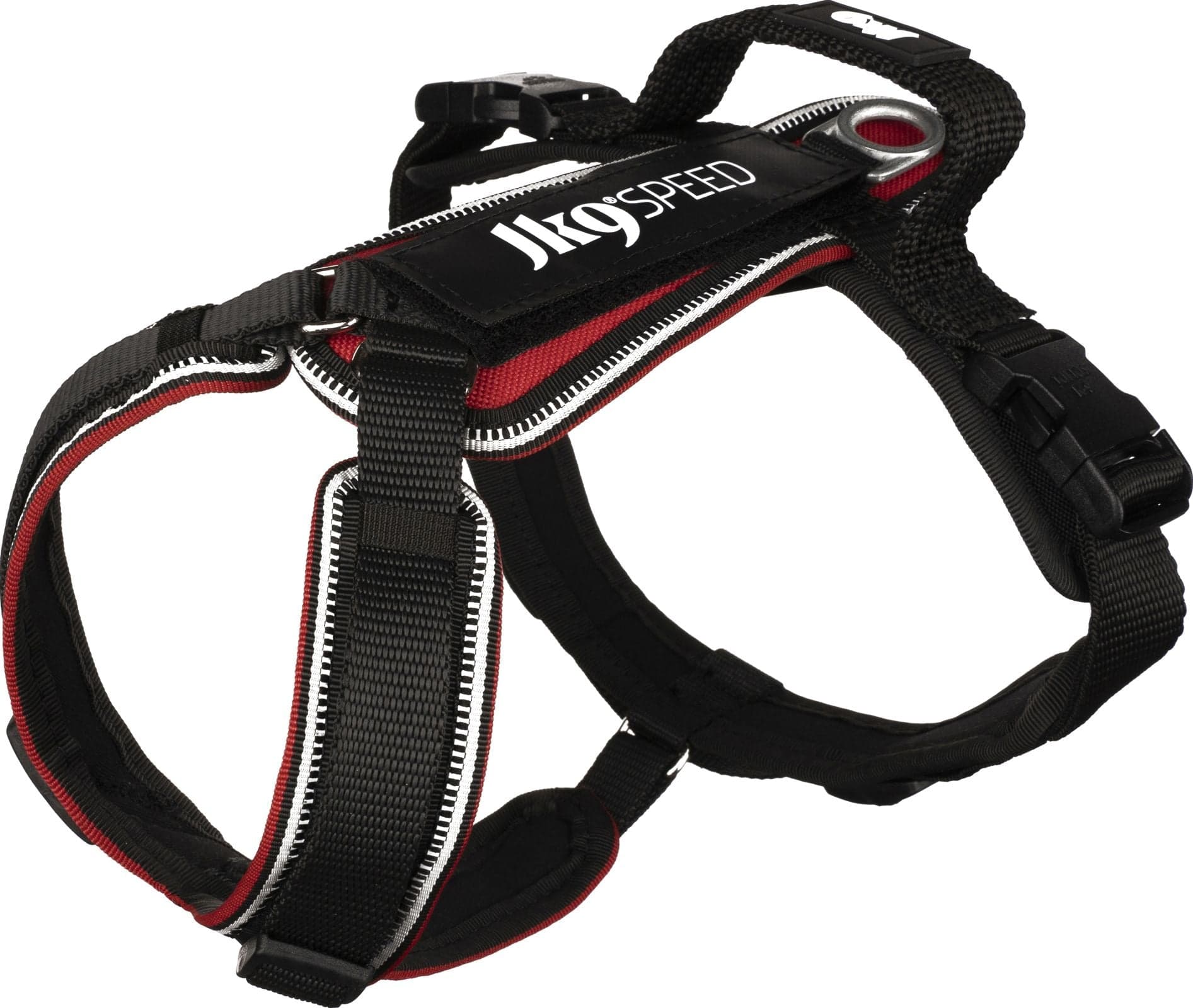 Julius K9 Speed Harness koiran valjaat, koko XL, punainen