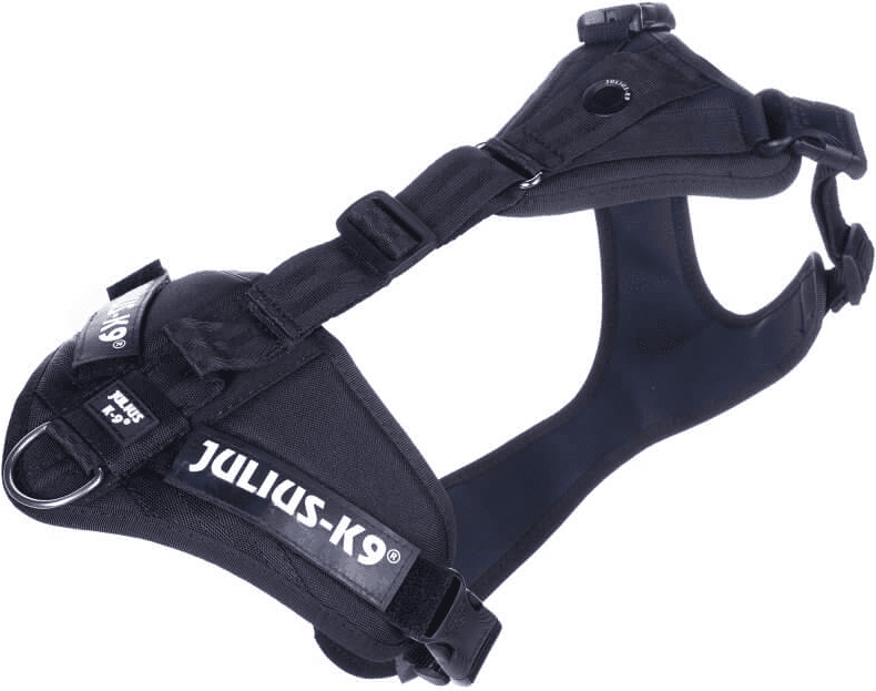 Julius K9 Mantrailing Sele valjaat, XS-S, musta