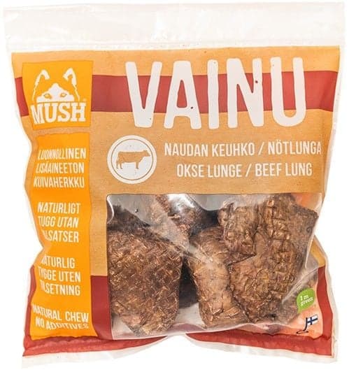MUSH VAINU naudan keuhko, 140g Pussi