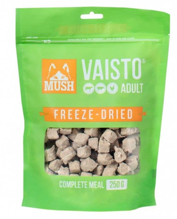 MUSH Vaisto Vihreä pakastekuivattu täysravinto