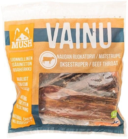 MUSH VAINU Naudan Ruokatorvi 220g Pussi