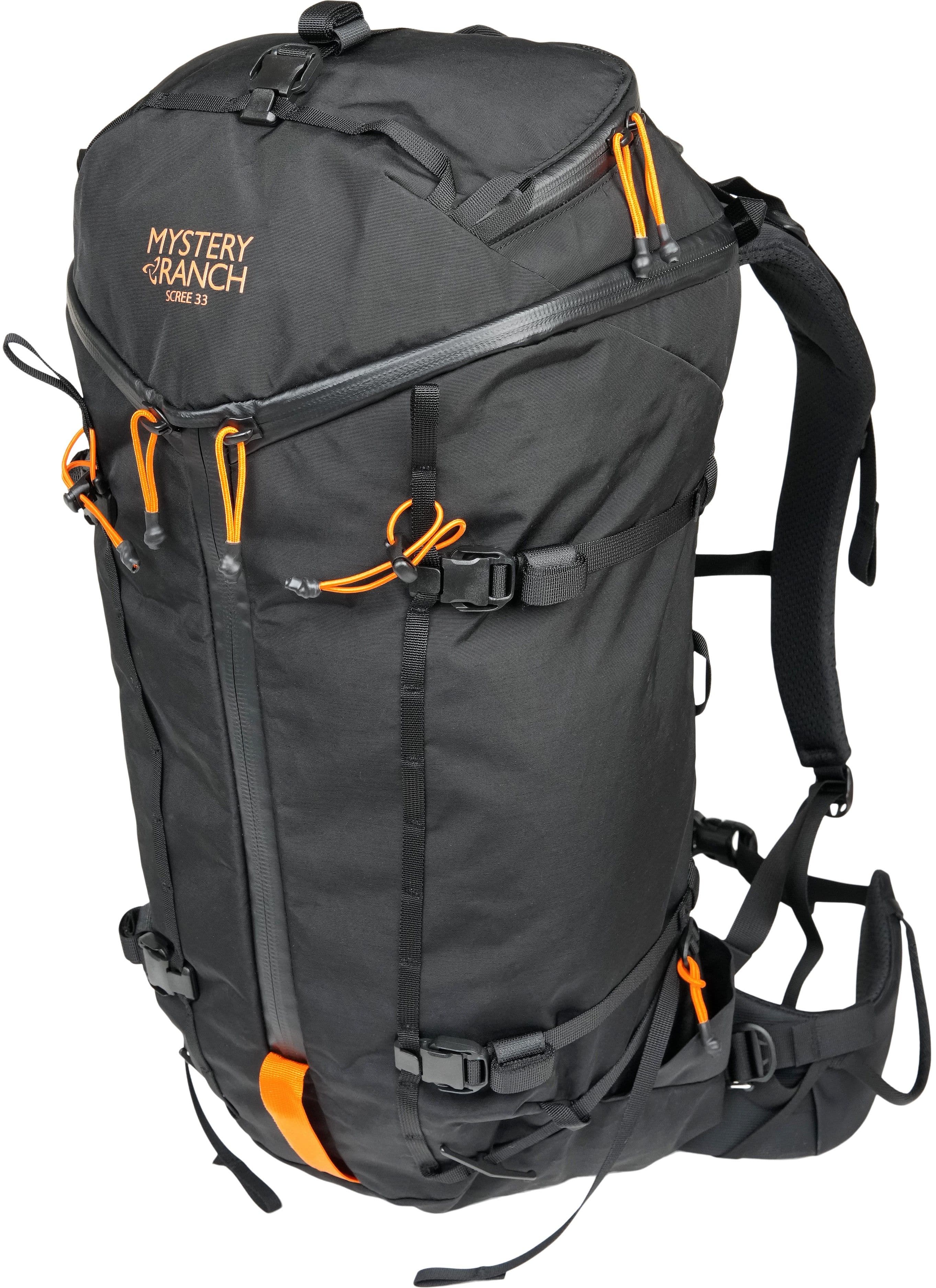 Mystery Ranch Mens Scree 33 reppu, Musta