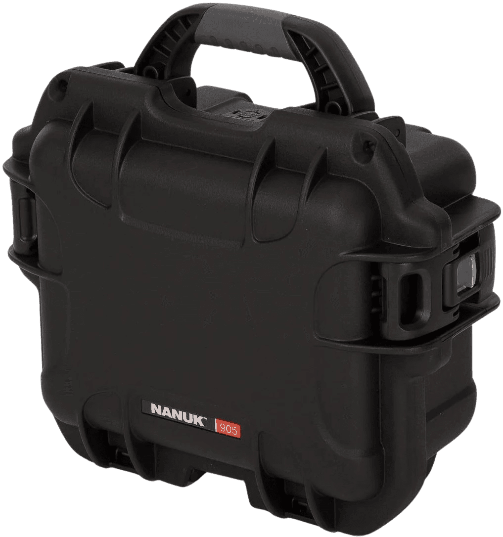 Nanuk 905 Foam Case varustelaukku, Black