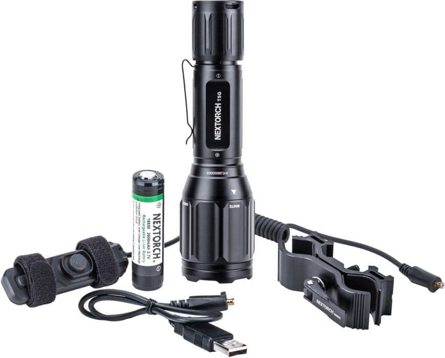 Nextorch Asevalosetti T5G v2 Valkoinen/Vihreä LED 1200/170 lm