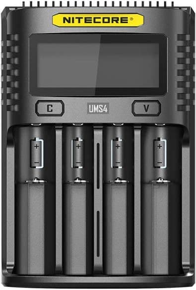 Nitecore UMS4 Intelligent USB battery charger