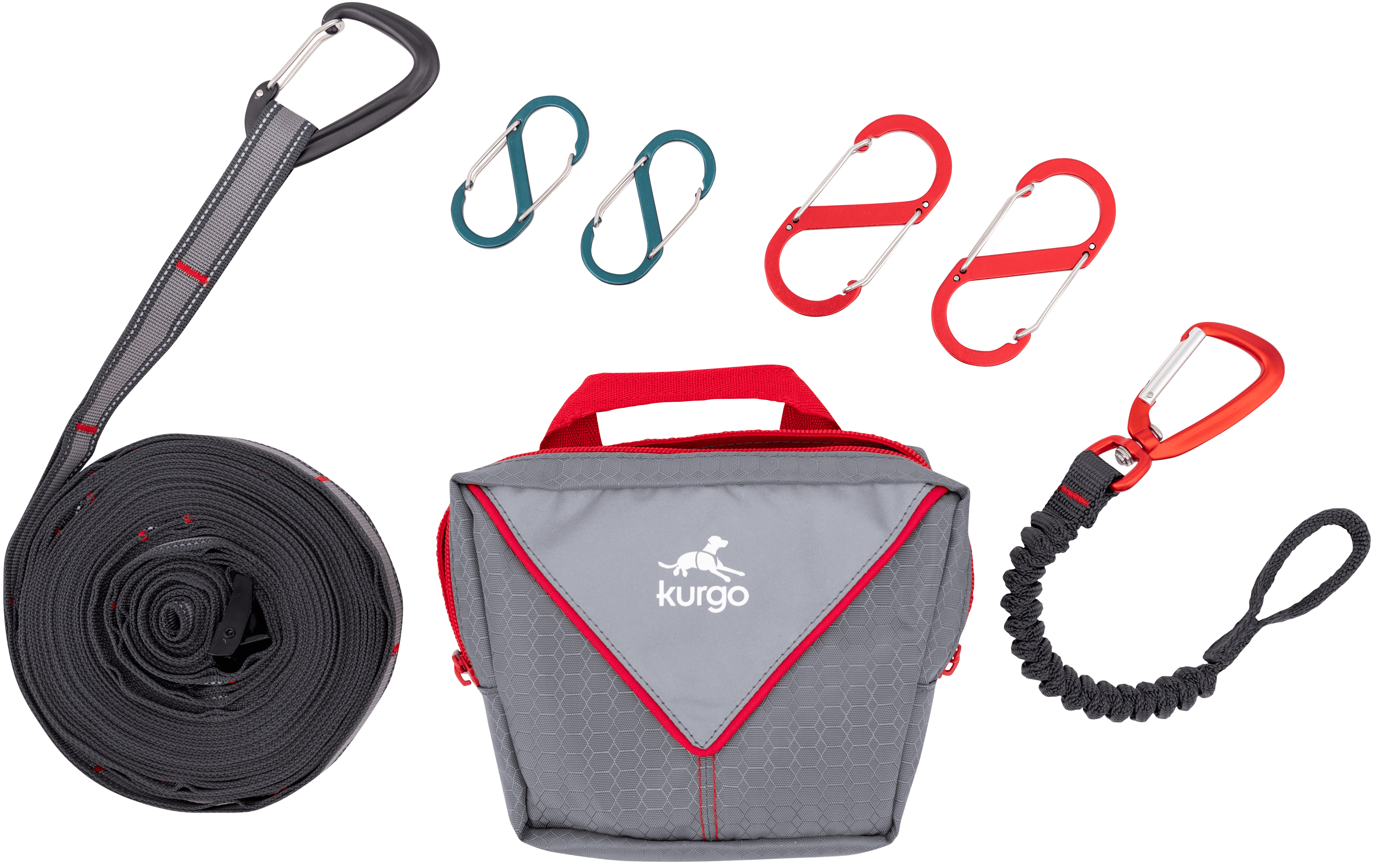 Kurgo Ridgeline Tie Out Camping Zip Line koiran kiinnityssetti