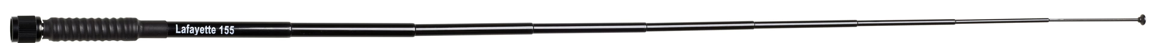 Lafayette 3104 teleskooppiantenni TNC 155Mhz, Black Edition