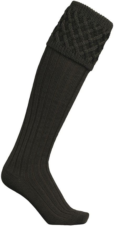 Laksen Windsor Shooting Socks metsästyssukat, musta
