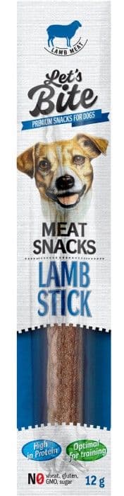 Let's Bite Lets Bite Meat Sticks Lamb stick 12 g