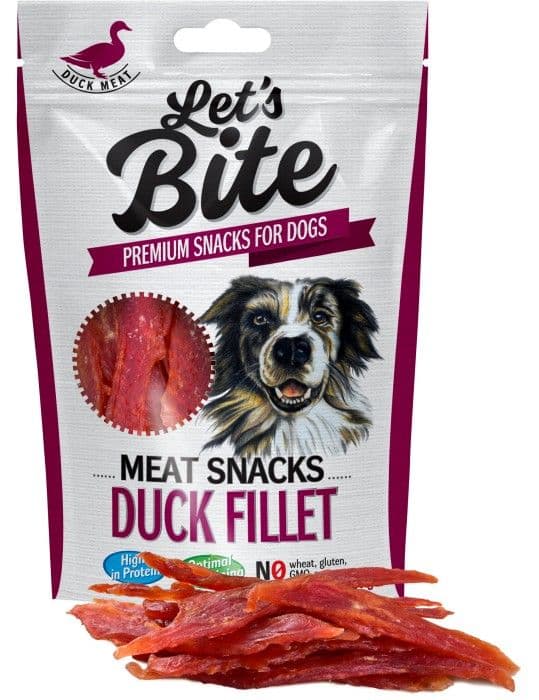 Let's Bite Lets Bite Meat Snacks Duck Fillet 80 g