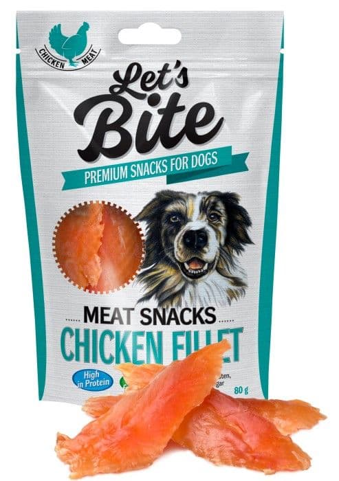Let's Bite Lets Bite Meat Snacks Chicken Fillet 80 g