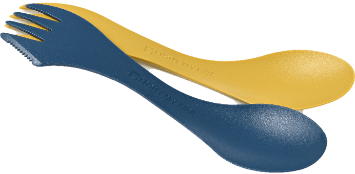 Light My Fire Spork Lefty BIO Musty Yellow / Hazy Blue