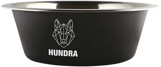 Hundra koiran ruokakuppi, musta 2,8 l