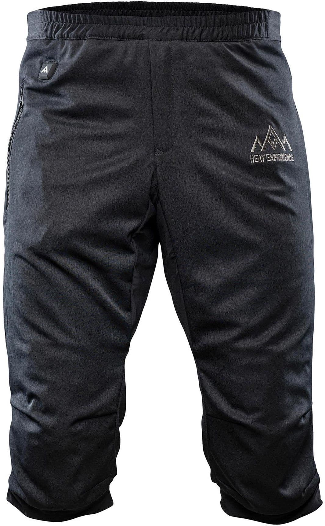 HeatX Heated Knee Pants Unisex lämpöshortsit, musta