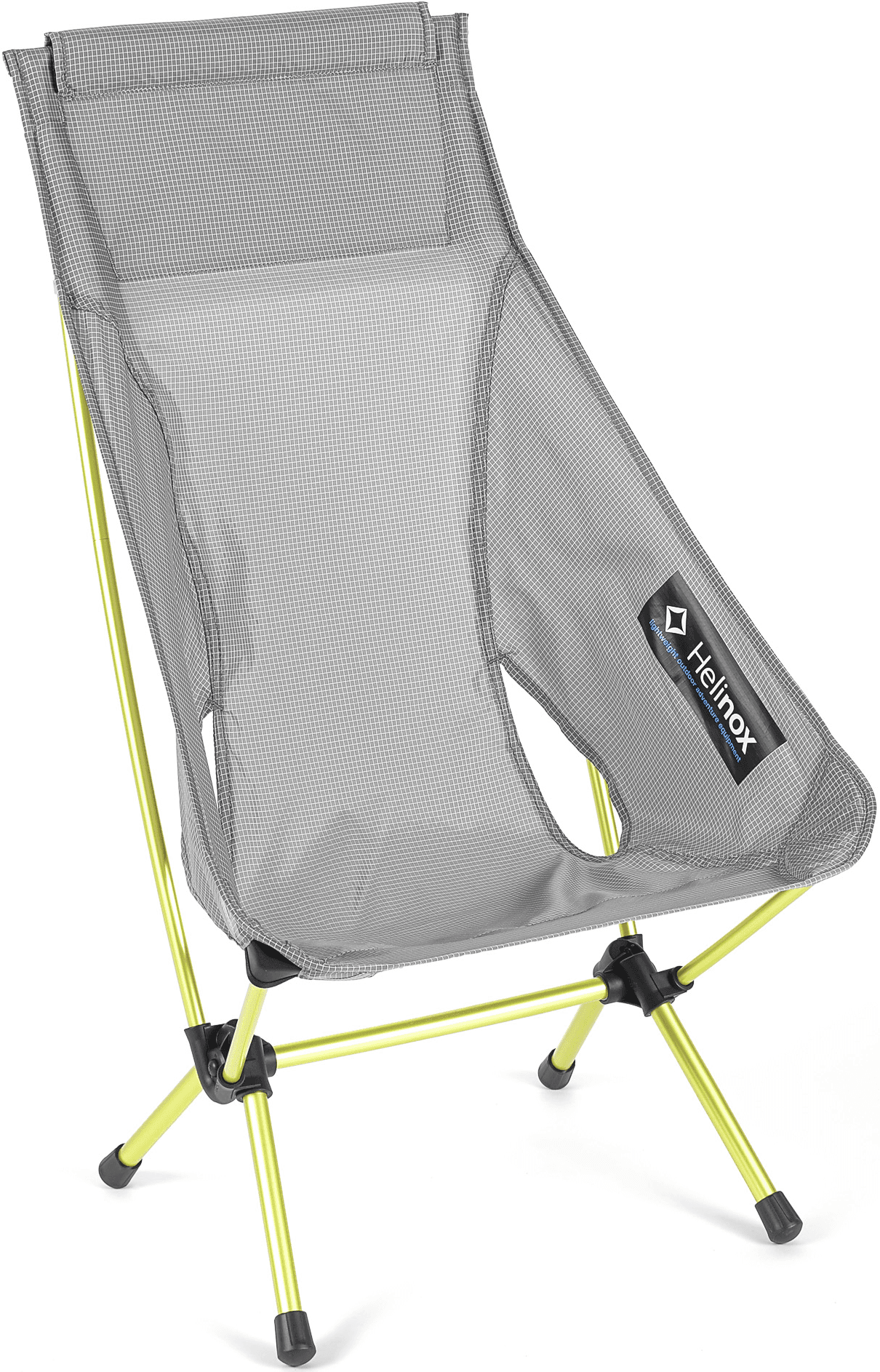 Helinox Chair Zero Highback retkituoli, harmaa/keltainen