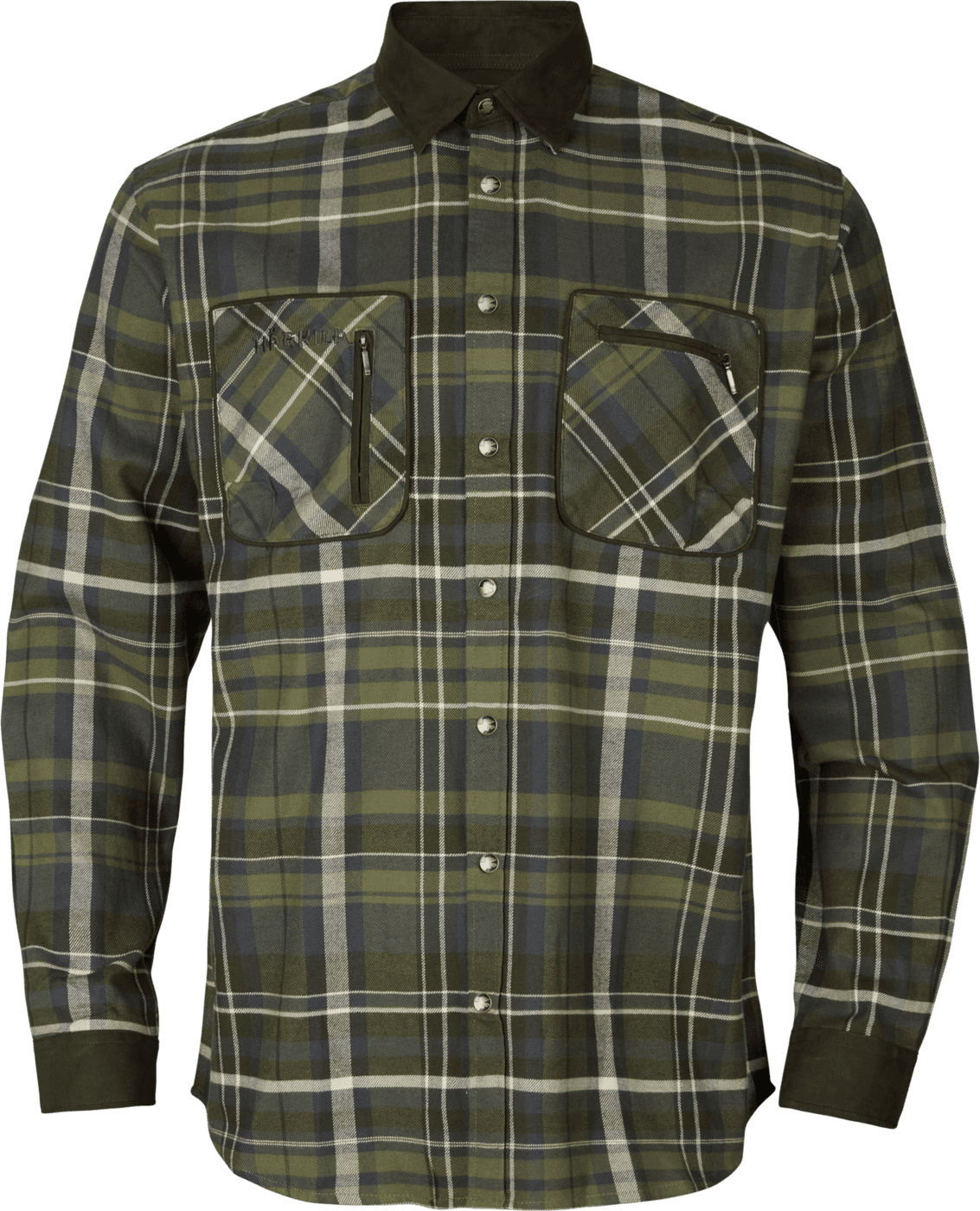 Härkila Pajala Skjorta flanellipaita, Olive Check