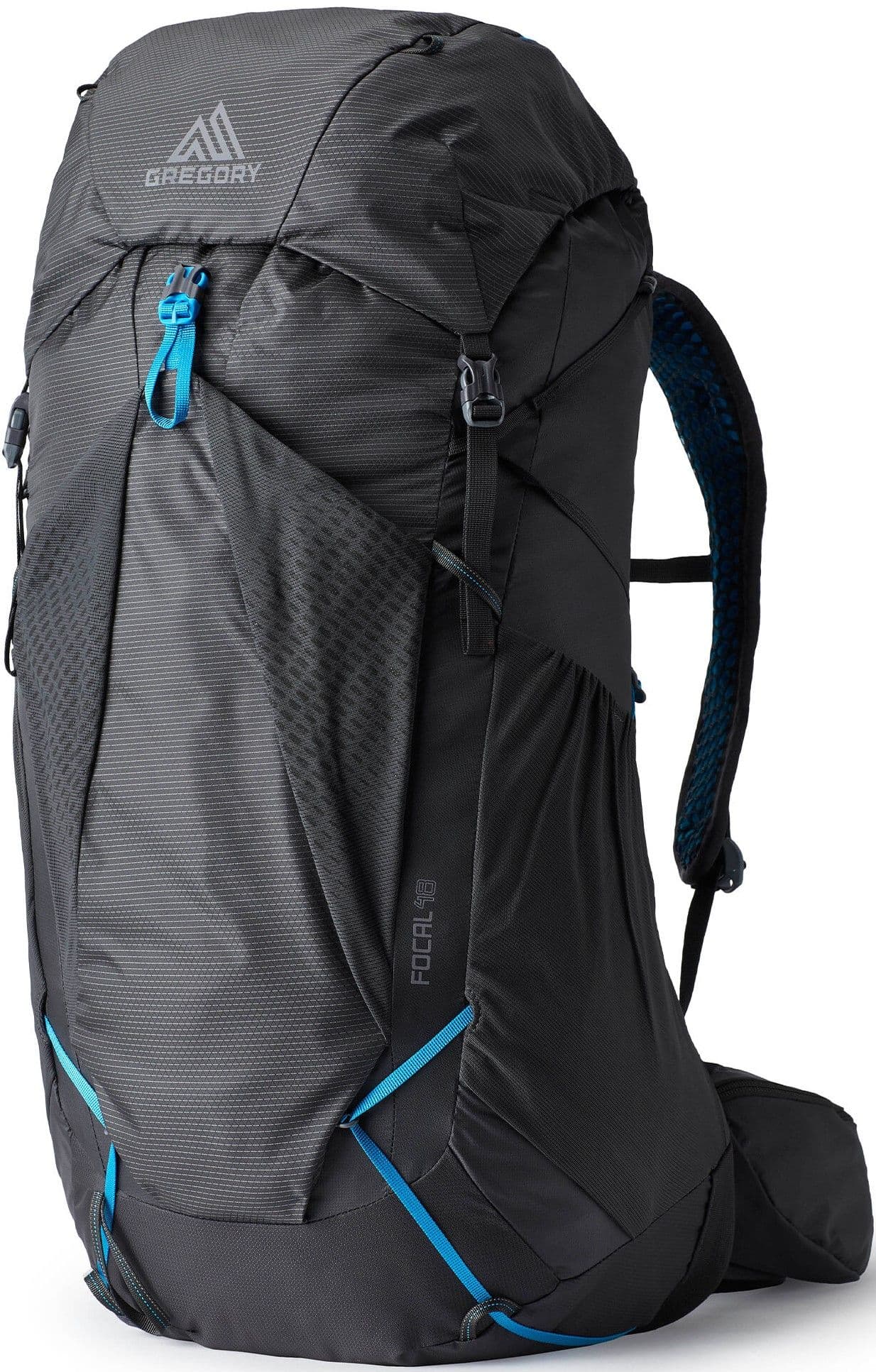 Gregory Focal 48 RC minimalistinen reppu, musta
