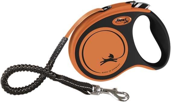 Flexi XTREME nauhakelatalutin S, 5 m, musta/oranssi