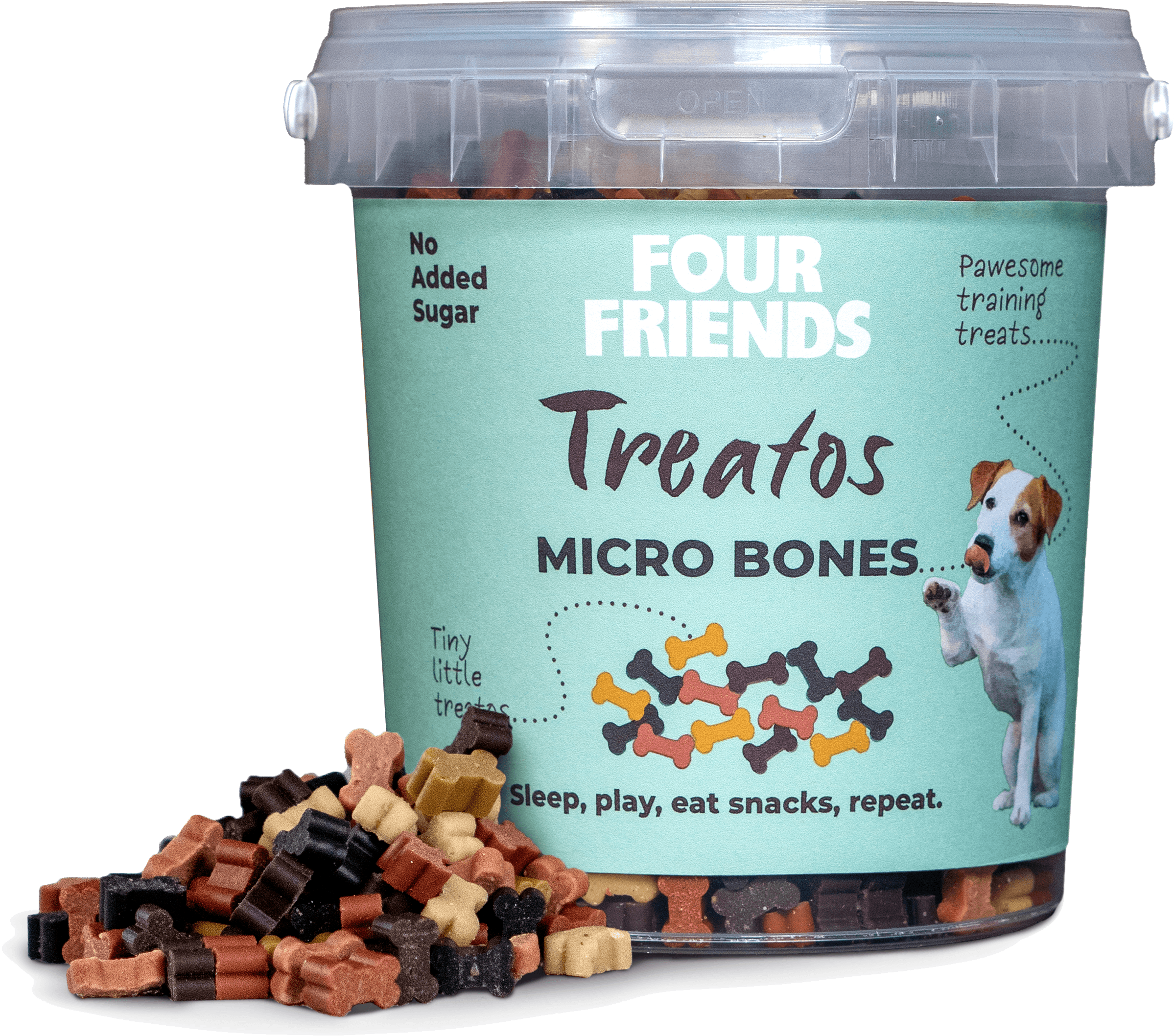 Four Friends Treatos Micro Bones makupalat, 500 g