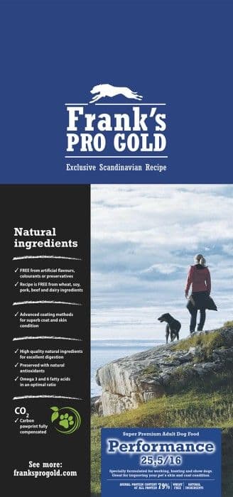 Frank's Pro Gold Franks Pro Gold Performance 15 kg koiranruoka
