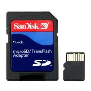 SanDisk 4GB microSD muistikortti